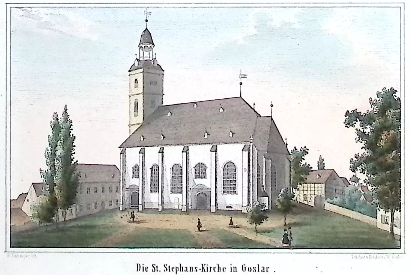 Stephanikirsche im 17. Jahrhundert